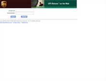 Tablet Screenshot of llbean.upsrow.com